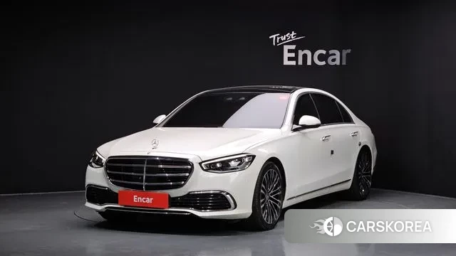 Mercedes-Benz S-Class W223 2022 Белый из Кореи