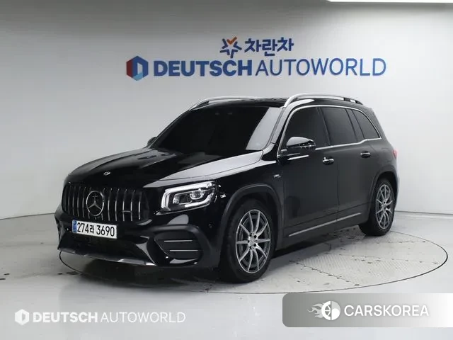 Mercedes-Benz GLB-Class X247 2023 Черный из Кореи