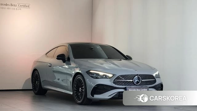 Mercedes-Benz CLE-Class C236 2026 Небесно-голубой из Кореи