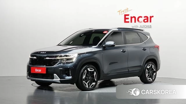 Kia The New Seltos 2023 Серый из Кореи