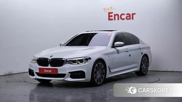 BMW 5 Series (G30) 2019 Белый из Кореи