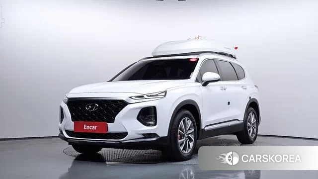 Hyundai Santa Fe TM 2019 Белый из Кореи