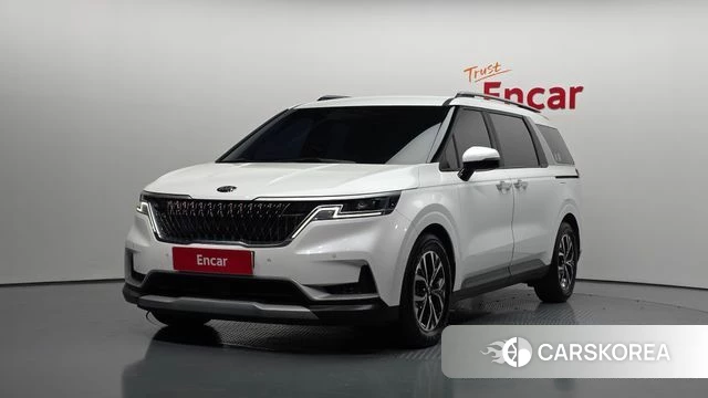 Kia Carnival 4th generation 2021 Белый из Кореи