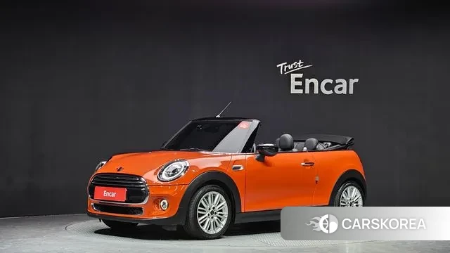 Mini Cooper Convertible 2020 Оранжевый из Кореи