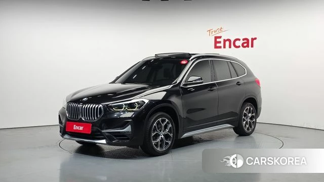 BMW X1 (F48) 2021 Черный из Кореи