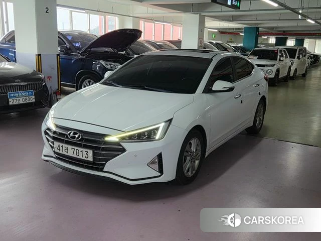 Hyundai The New Avante AD 2019 Белый из Кореи