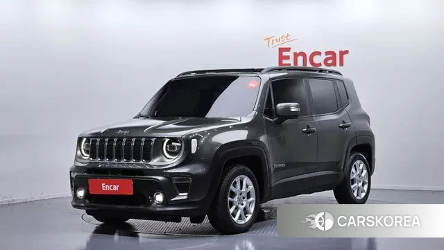Jeep Renegade 2021 Серый из Кореи