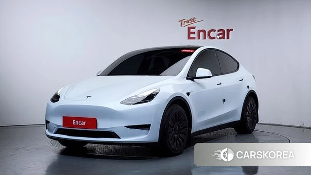 Tesla Model Y 2024 Белый из Кореи