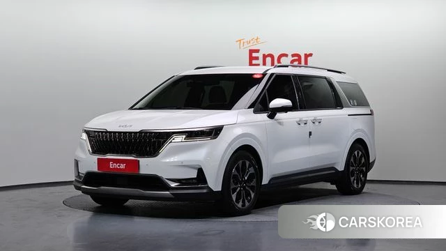 Kia Carnival 4th generation 2022 Белый из Кореи