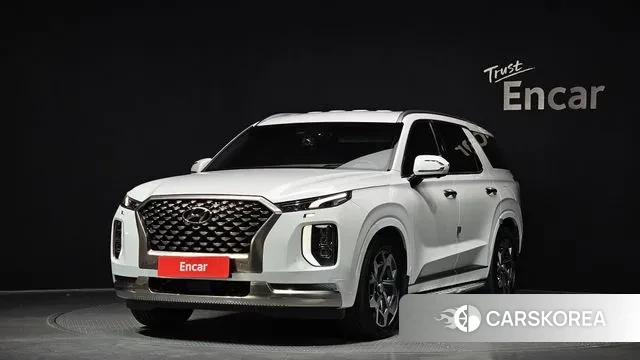 Hyundai Palisade 2022 Белый из Кореи