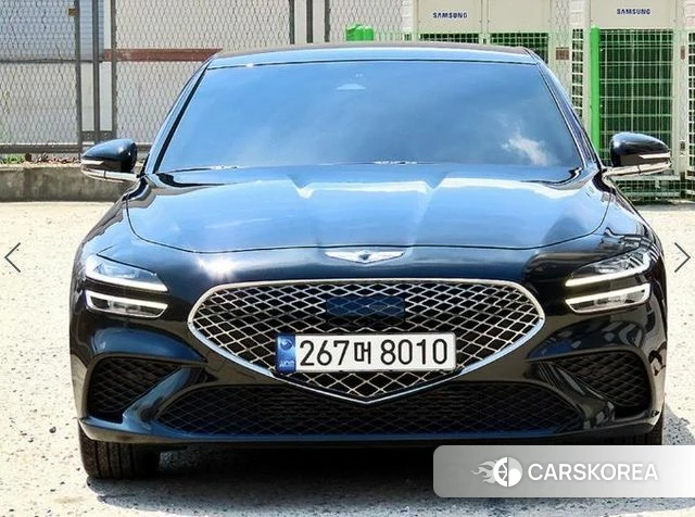 Genesis The New G70 2023 Черный из Кореи