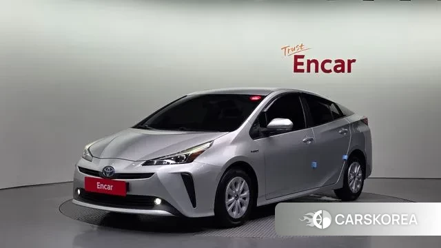 Toyota Prius 4th Generation 2020 Серебряный из Кореи