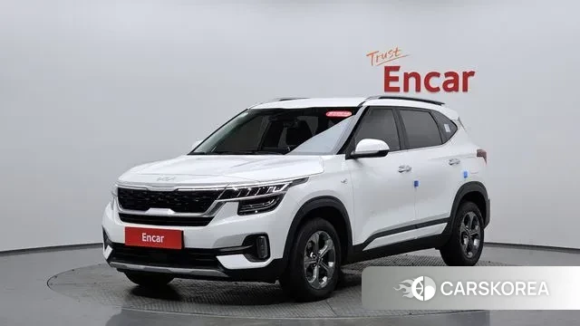 Kia Seltos 2021 Белый из Кореи