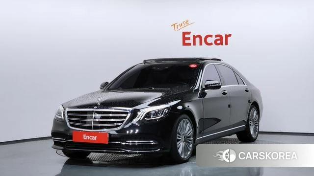 Mercedes-Benz S-Class W222 2019 Черный из Кореи