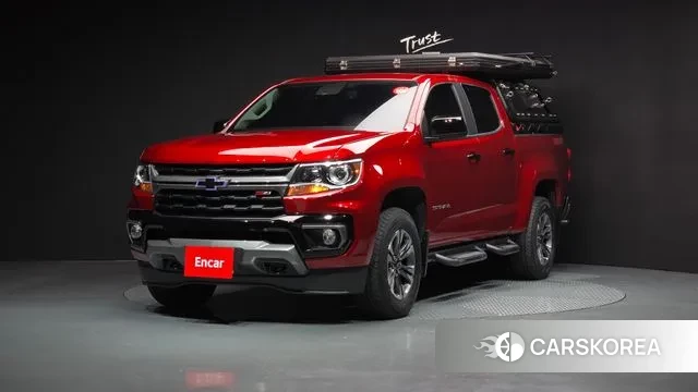 Chevrolet (GM Daewoo) Real New Colorado 2021 Красный из Кореи
