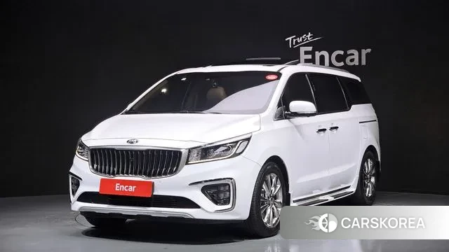 Kia The New Carnival 2019 Белый из Кореи