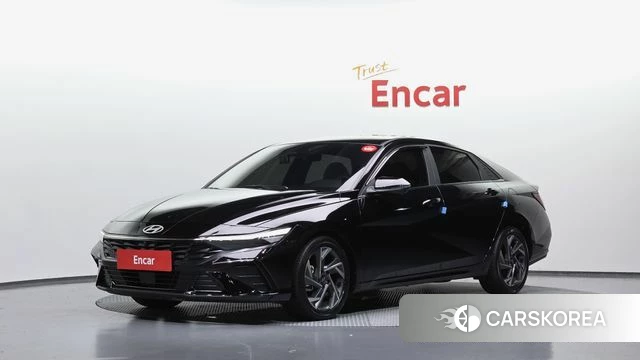 Hyundai The New Avante (CN7) 2023 Черный из Кореи