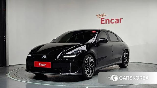 Hyundai Ionic 6 2023 Черный из Кореи