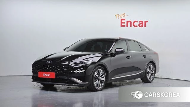 Kia K8 Hybrid 2021 Черный из Кореи