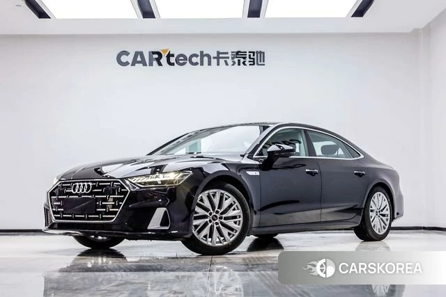 Audi A7L 2024 Черный из Китая