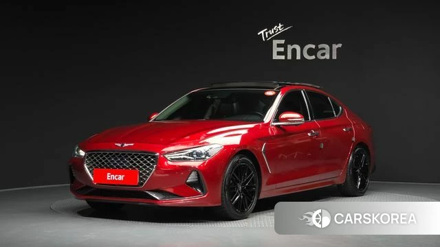 Genesis G70 2019 Красный из Кореи