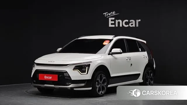 Kia Di Ol Nu Niro 2022 Белый из Кореи