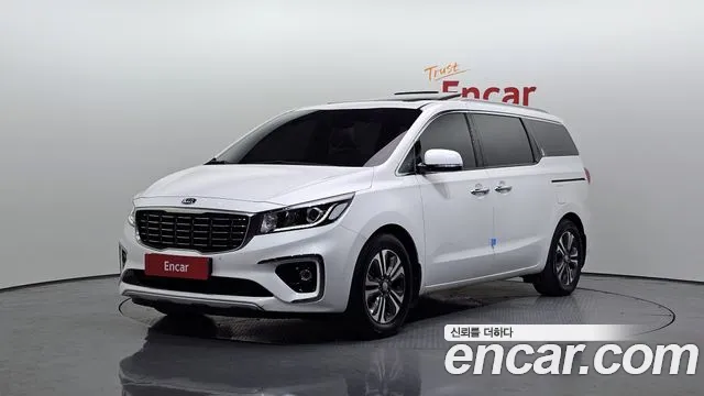 Kia The New Carnival 2018 Белый из Кореи