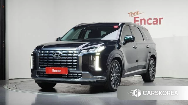 Hyundai The New Palisade 2022 Темно-зеленый из Кореи