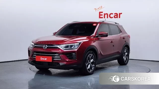Ssangyong Beautiful Korando 2019 Красный из Кореи