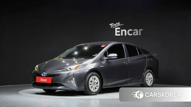Toyota Prius 4th Generation 2018 Серый из Кореи