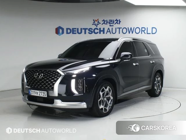 Hyundai Palisade 2021 Синий из Кореи