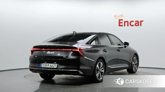 Kia K8 Hybrid 2022 Серый из Кореи