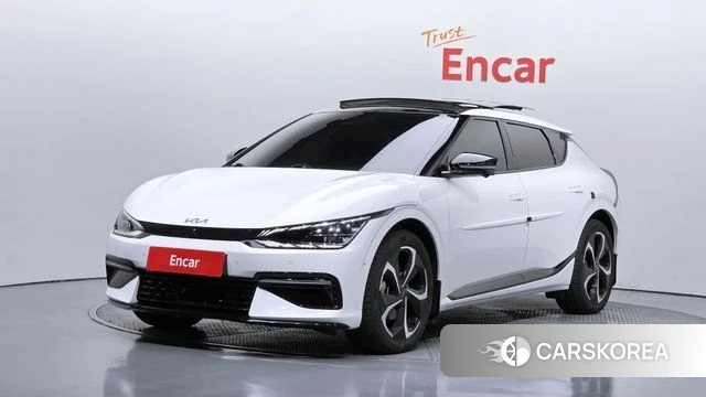 Kia EV6 2022 Белый из Кореи
