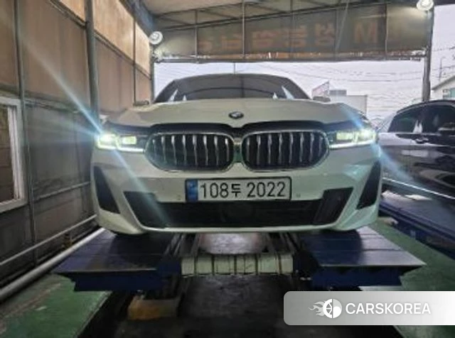 BMW 6 Series GT (G32) 2021 Белый из Кореи