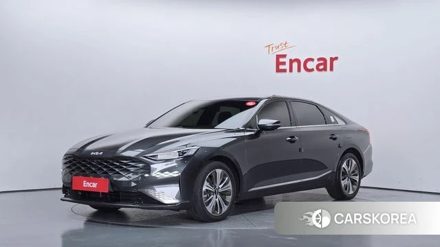 Kia K8 Hybrid 2021 Серый из Кореи
