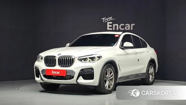 BMW X4 (G02) 2021 Белый из Кореи