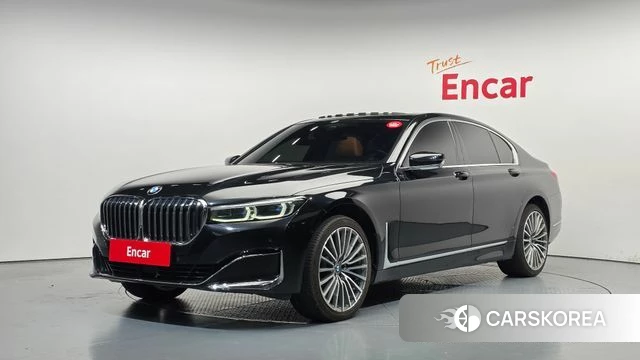 BMW 7 Series (G11) 2020 Черный из Кореи