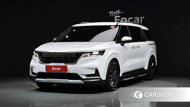 Kia Carnival 4th generation 2022 Белый из Кореи