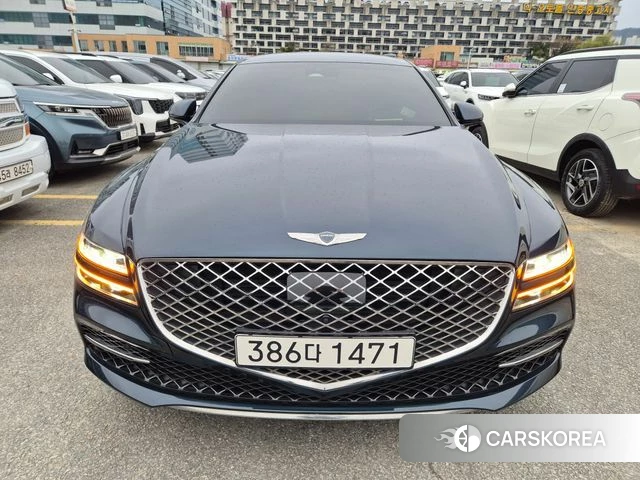 Genesis G80 (RG3) 2022 Синий из Кореи