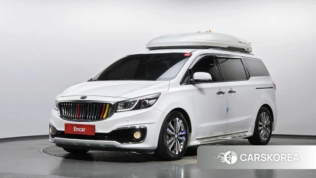 Kia All New Carnival 2018 Белый из Кореи