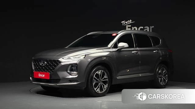 Hyundai Santa Fe TM 2018 Серый из Кореи