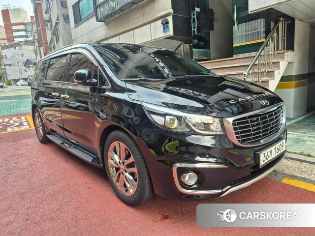 Kia All New Carnival 2018 Черный из Кореи