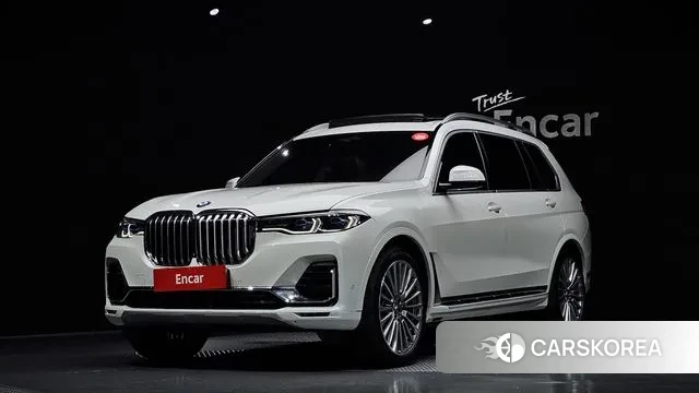 BMW X7 (G07) 2020 Белый из Кореи
