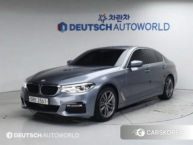 BMW 5 Series (G30) 2018 Серебряный из Кореи