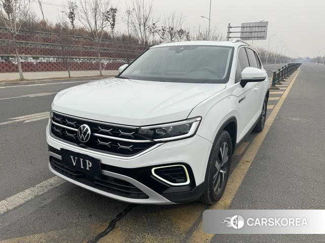 Volkswagen Tanyue 2023 Белый из Китая