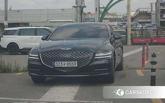 Genesis G80 (RG3) 2022 Синий из Кореи