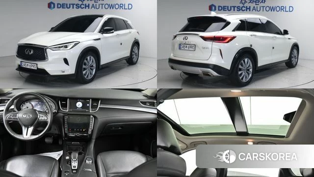Infiniti QX50 (P71A) 2019 Белый из Кореи