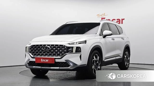 Hyundai The New Santa Fe 2021 Белый из Кореи