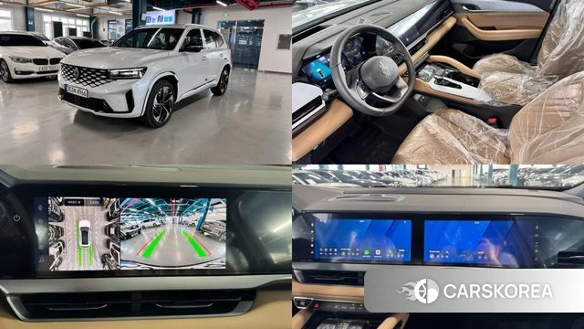 Renault Korea (Samsung) Grand Coleos 2026 Белый из Кореи