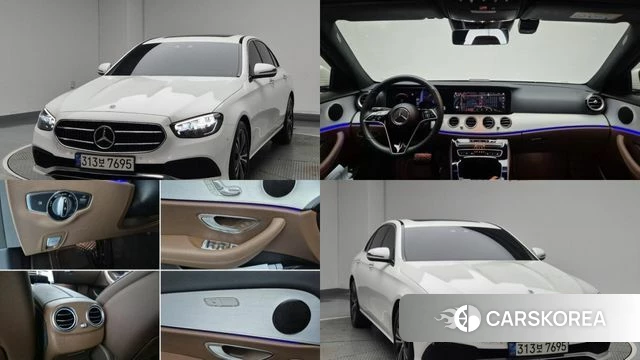 Mercedes-Benz E-Class W213 2021 Белый из Кореи